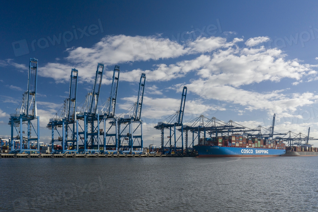Freight staged in a warehouse for cross-border distribution between the United States and Mexico